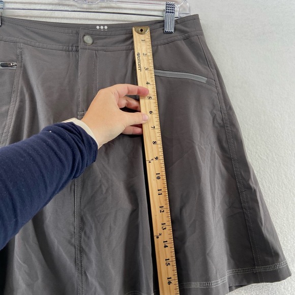 Title Nine Nimblene Skirt Skort Size 2 Gray - Picture 5 of 9